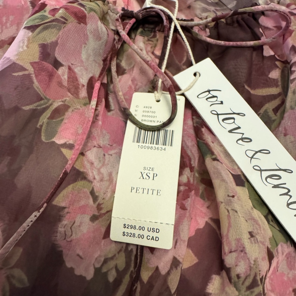 For Love & Lemons Adeline Floral Midi Dress - Picture 5 of 5
